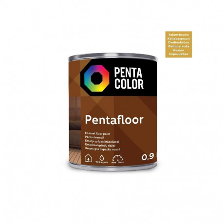FLOOR PAINT PENTAFLOOR YELLOWISH BROW