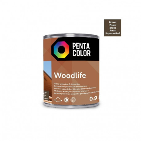 IMPREGNATOR WOODLIFE pruun 0,9 l