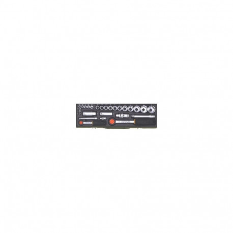 SOCKET WRENCH SET PROXXON 27PCS 23020