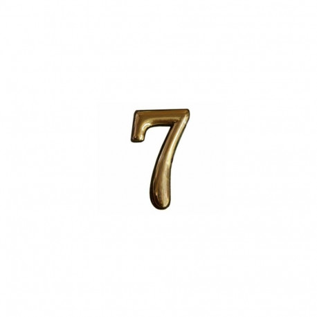 DOOR NUMBERCR 7 PLASTM