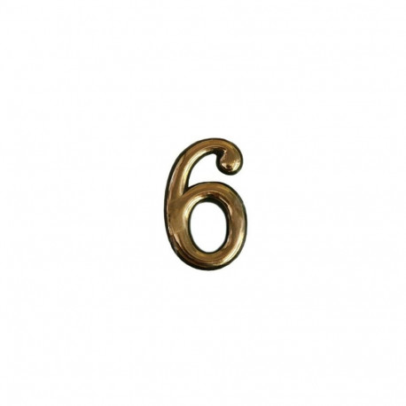 DOOR NUMBER CR 6 PLASTM