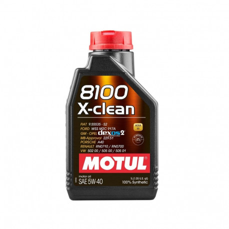 MOTUL 8100X-CLEAN mootoriõli 5W40 1L