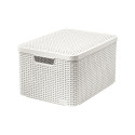 Curver storage box Rattan L