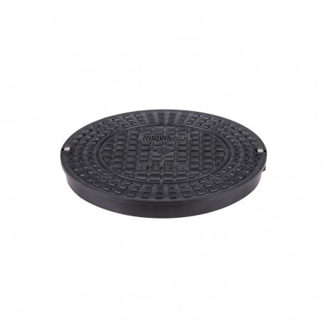PLASTIC WELL COVER D300 CORRUGATED A15