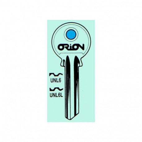 BLANK KEY UNL6(U-6D) UNIVERSAL