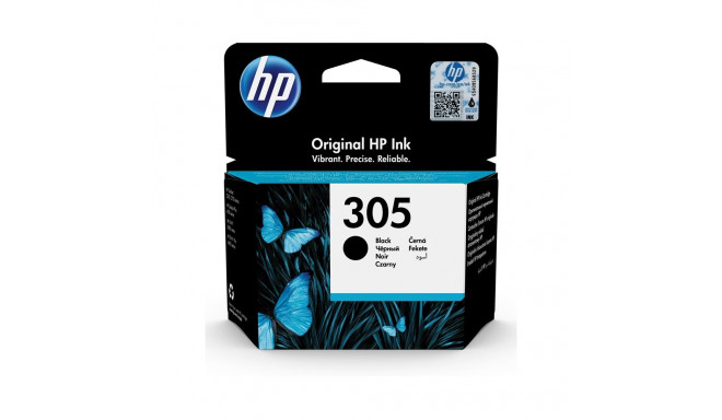 HP 305 must tindikassett
