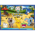 Puzzles 4x100 elements Pokemon set