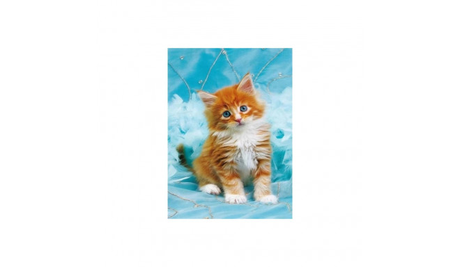 Diamond mosaic - Ginger kitten