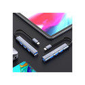 HUB adapter USB c 3.1 4in1, USB 3.0, 3x USB 2