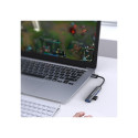 HUB adapter USB 3.0 4in1, USB 3.0, 3x USB 2