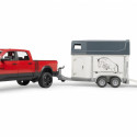 Bruder Car RAM 2500 Power Wagon with traile