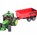 Tractor John Deere 6920 Tipping trailer