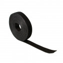 Cable Strap, Velcro Tape, 10m, Black