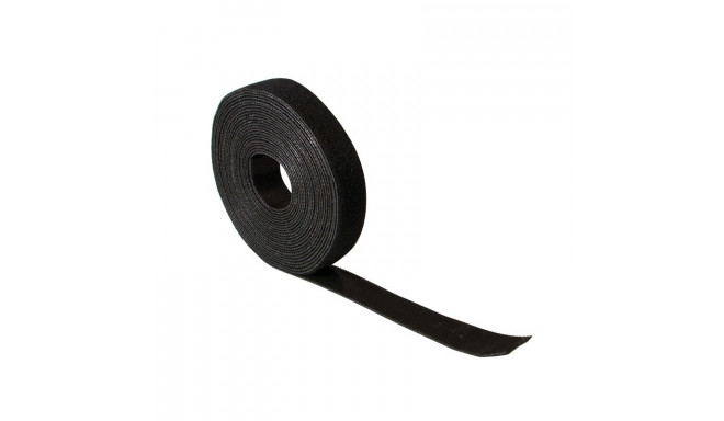 Cable Strap, Velcro Tape, 10m, Black