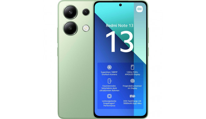 "Xiaomi Redmi Note 13 128GB 6RAM 4G EU green"