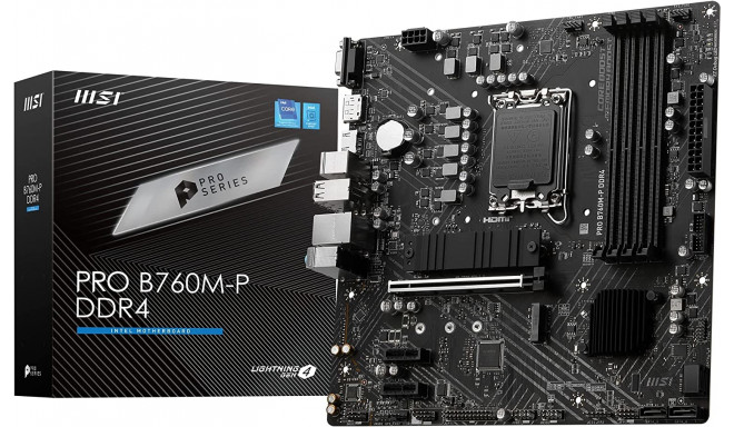 MSI emaplaat B760M-P DDR4 1700