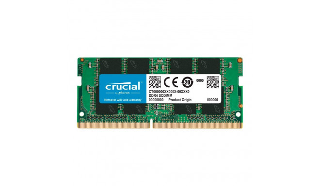 Crucial 16GB DDR4-3200 SODIMM CL22 (8Gbit/16Gbit)