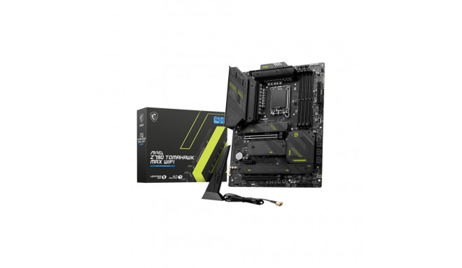 MSI MAG Z790 TOMAHAWK MAX WIFI Intel Z790 4 x DDR5 maksimaalselt 192GB 1 x HDMI 1 x DP 2x PCI-E x16 