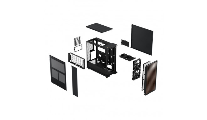 FRACTAL DESIGN North Charcoal Black Case