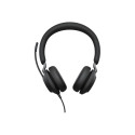 JABRA Evolve2 40 SE USB-A UC Stereo Evolve2 40 USB-A Stereo headset UC Soft pouch
