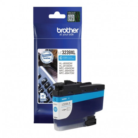 BROTHER LC3239XLC tooneri kassett tsüaan 5000 lehte HLL6000DW/6100DW/MFCJ5945DW/6945DW/6947DW jaoks