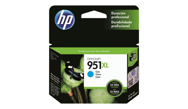 HP 951XL tsüaan tindikassett OJ Pro 8600 8600plus 8100