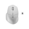 NATEC Wireless mouse Siskin 2 1600DPI Bluetooth 5.0 + 2.4Ghz white