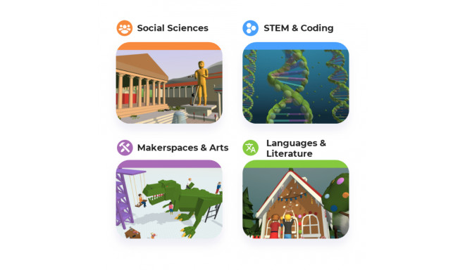 CoSpaces Edu Pro lisakasutaja 1 aasta litsents