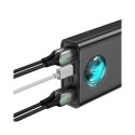 Powerbank Baseus Amblight 30000mAh, 4xUSB, USB-C, 65W (black)