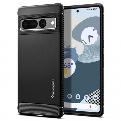 Kaitseümbris Rugged Armor, Google Pixel 7 Pro, must, Spigen