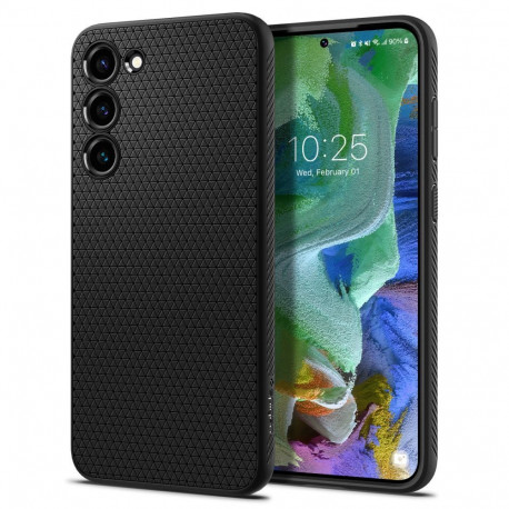 Kaitseümbris Liquid Air, Samsung Galaxy S23+, must, Spigen