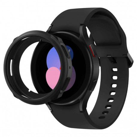 Kaitseümbris Liquid Air, Samsung Galaxy Watch5 / Watch4 40mm, must, Spigen