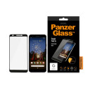 PanzerGlass glass screen protector Google Pixel 3a Case Friendly, black