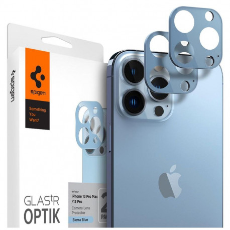 Tagakaamera kaitseklaas Optik Lens Protector, Apple iPhone 13 Pro / 13 Pro Max, komplektis 2tk, sini
