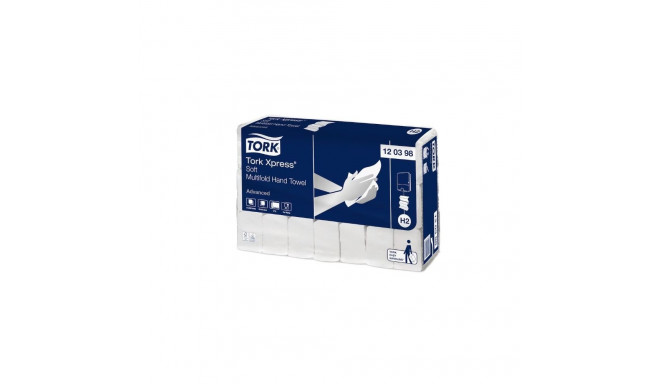 Lehtpaberrätikud TORK H2 Xpress Multifold Soft, 2 kihti, valged, 180 tk, 120398 (21 tk)