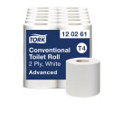 Tualettpaber Tork Advanced Toilet, T4, 2-ply, 9.9cm x 69.4m, 4 tk 120261