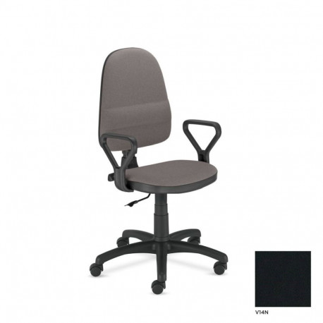 Kontoritool NOWY STYL PRESTIGE, käetugedega, V-14, must