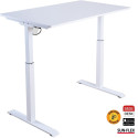 Büroolaud Sun-Flex®Easydesk Elite, elektriline, reguleeritava kõrgusega, 120x60cm, valge