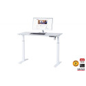 Büroolaud Sun-Flex®Easydesk Elite, elektriline, reguleeritava kõrgusega, 120x60cm, valge