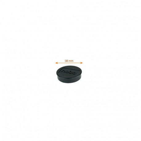 Tahvlimagnet Nobo, 10tki, 38mm, must