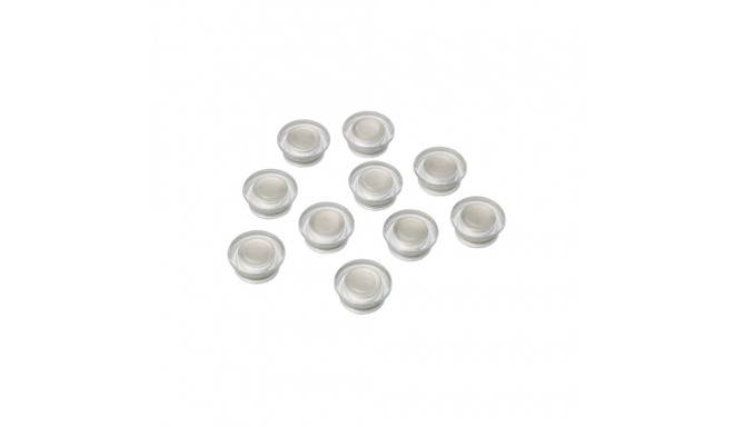 Tahvlimagnet  NOBO Clear, 32mm, 10 tk pakis, läbipaistev