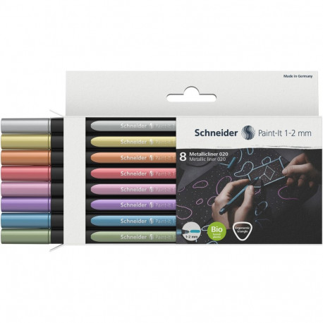 Tekstiilimarker  Paint It, 8 värvi