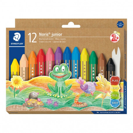 Rasvakriidid Staedtler Noris Junior, 12 tk.