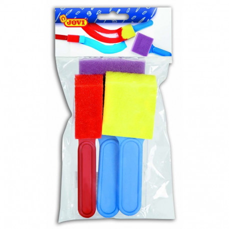 Käsnad JOVI, 3 tk., Erinevad värvid ja efektid