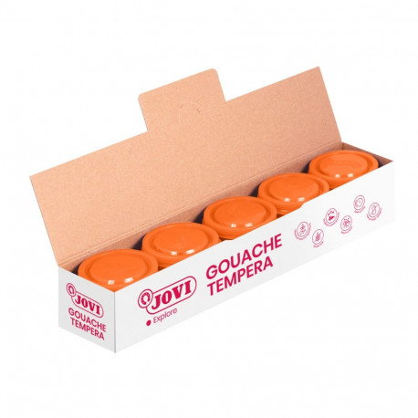 Guaššvärv JOVI Scholar, 5tk, oranž, 35ml