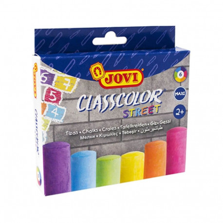 Kriidid Jovi, asfaldile, 6tk