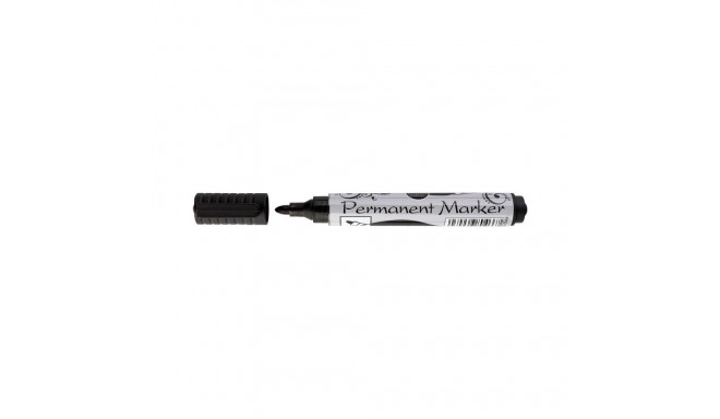 Marker permanentne Centrum, koonusots 2-4mm, must (2 tk)