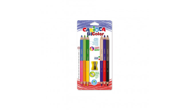 Värvipliiatsid Carioca Bi-Color, 6tk