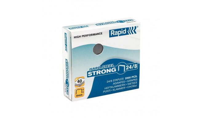 Klambrid Rapid Strong 24/8, vask, 2000tk (2 tk)