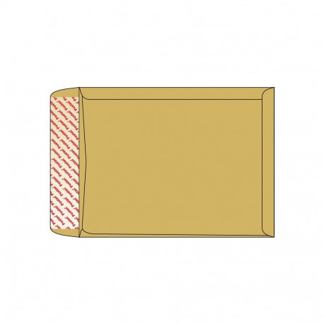 Kirjakotid lõõtsaga B4, 250x353x40mm, 130g pruun (5 tk)